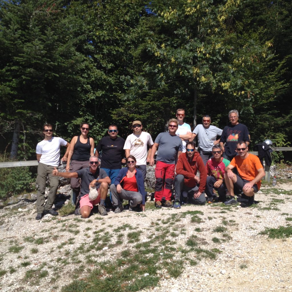 Vol d’équipe de club de rentree ce samedi 8 septembre sur le massif de l’Epine